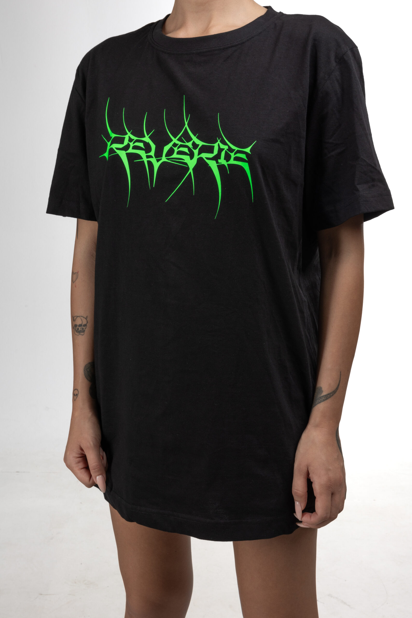 Reverie Oversized Green Spikes T-shirt (unisex) - Image 5