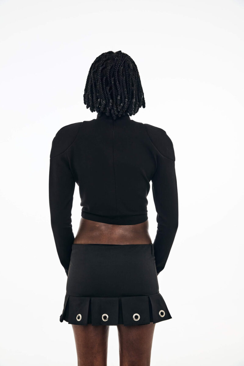 Gemma Biker Crop Top - Image 3