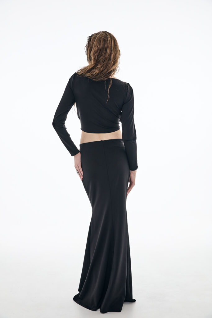 Mermaid Black Top - Part Of Set
