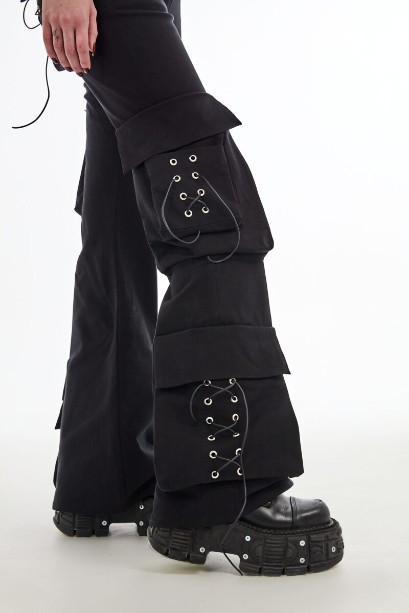 Calliope Flared Cargo Pants - Image 8