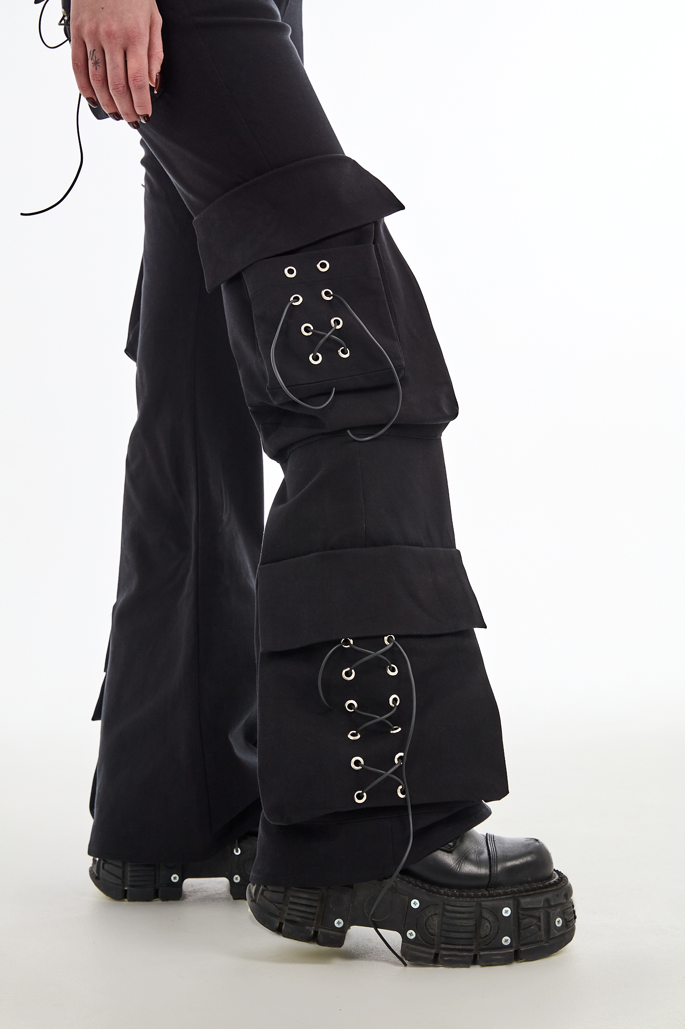 Calliope Flared Cargo Pants - Image 8