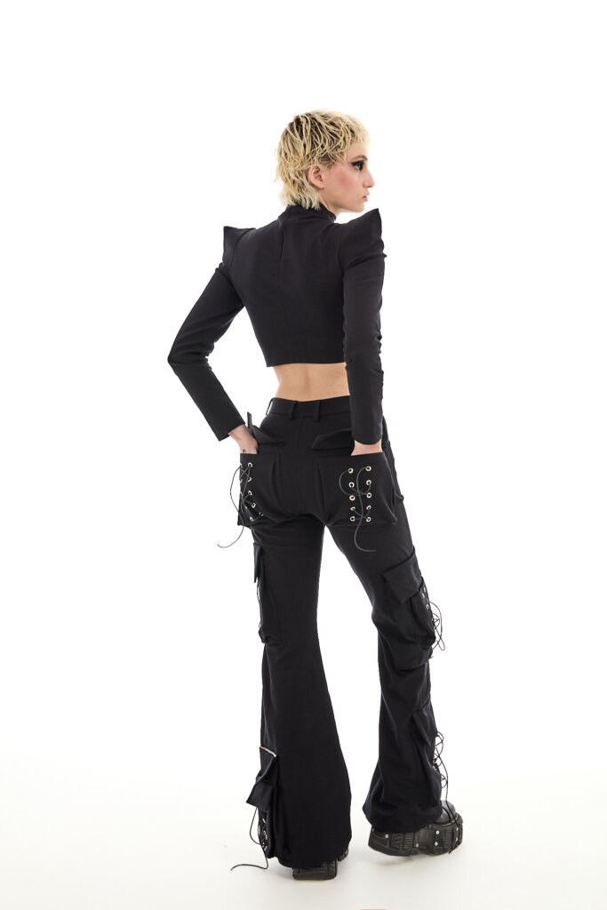 Calliope Flared Cargo Pants