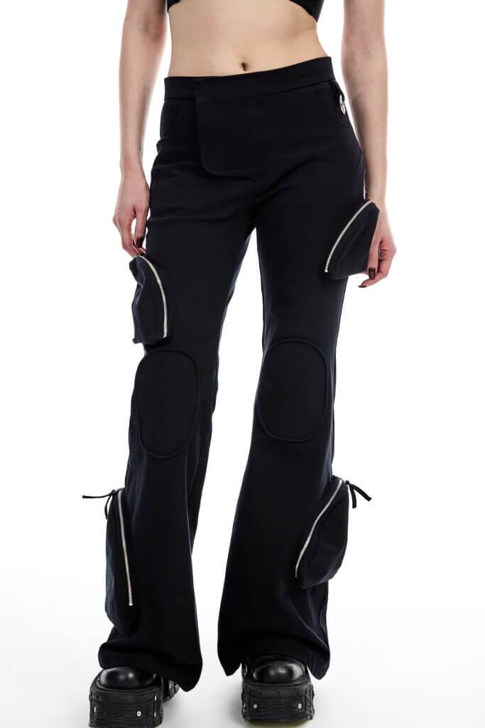 Circe Low Rise Y2K Cargo Pants
