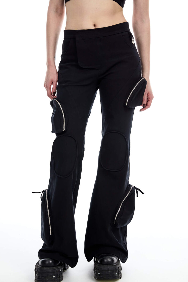 Circe Low Rise Y2K Cargo Pants - Image 7