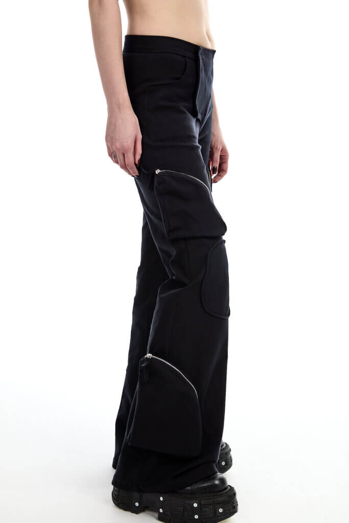 Circe Low Rise Y2K Cargo Pants