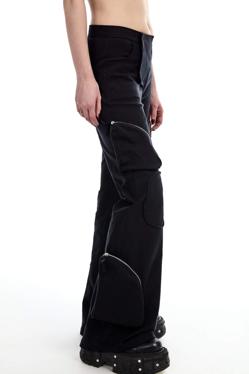Circe Low Rise Y2K Cargo Pants - Image 5