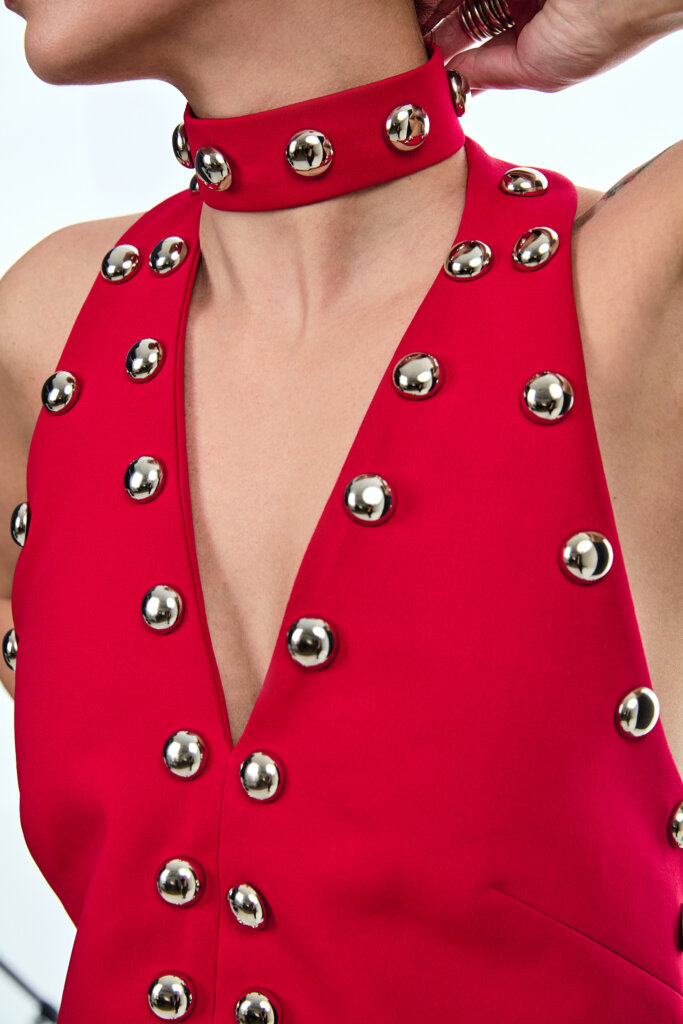 Medusa Top in Red