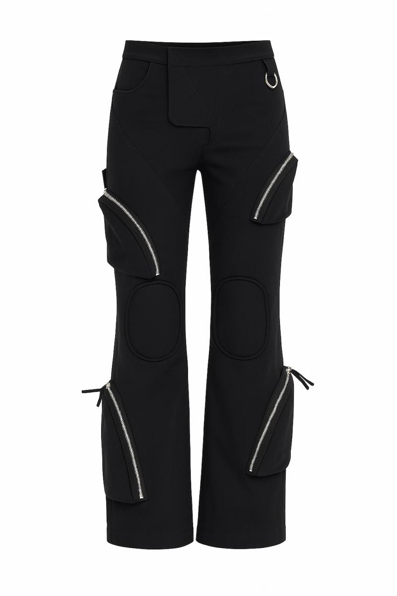 Circe Low Rise Y2K Cargo Pants - Image 1
