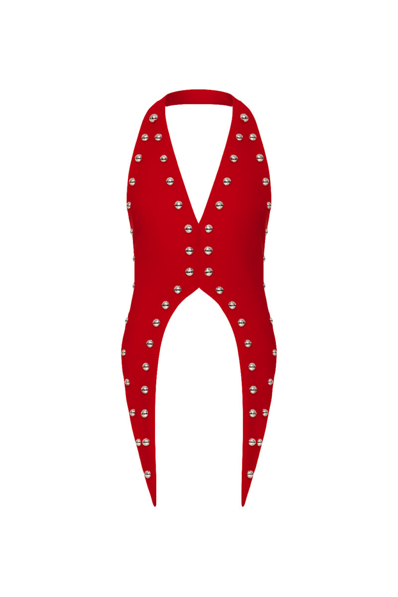 Medusa Top in Red - Image 1