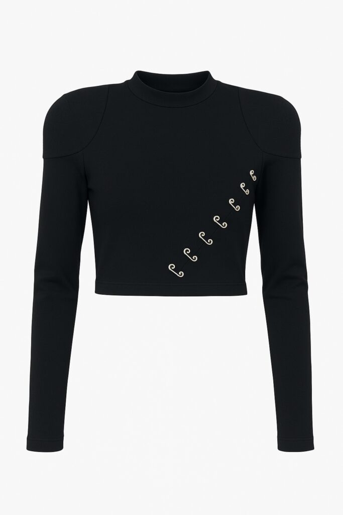 Gemma Biker Crop Top
