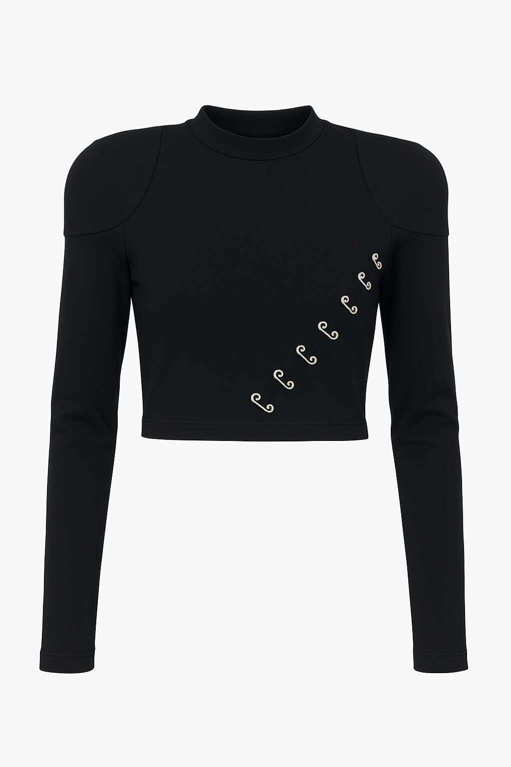 Gemma Biker Crop Top - Image 1
