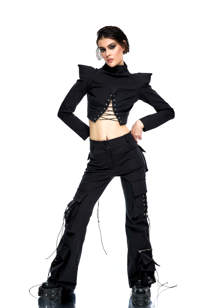 Calliope Flared Cargo Pants