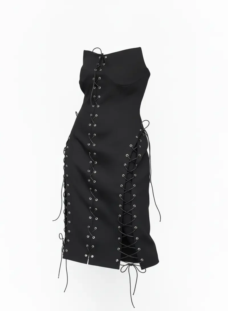 Velora Corset Lace Dress - Image 5