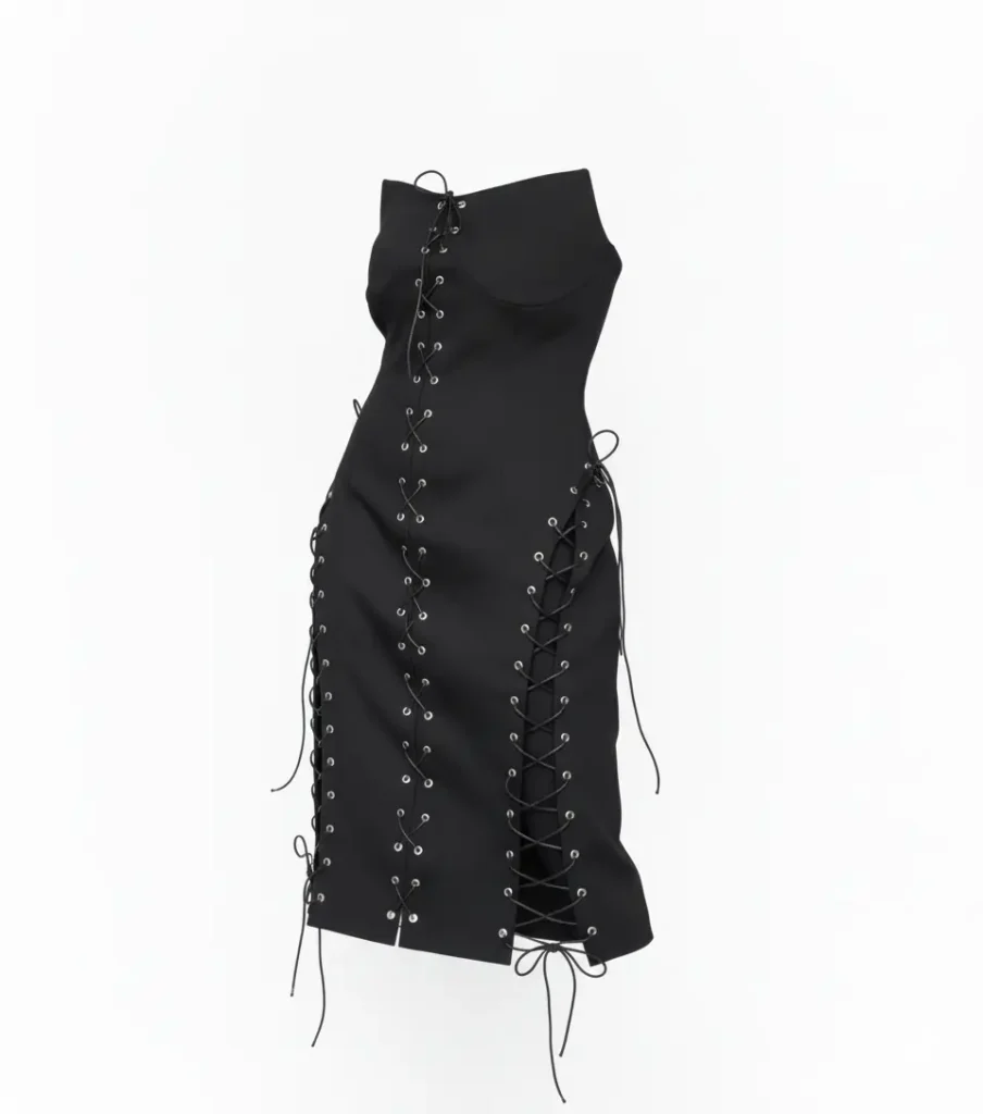 Velora Corset Lace Dress
