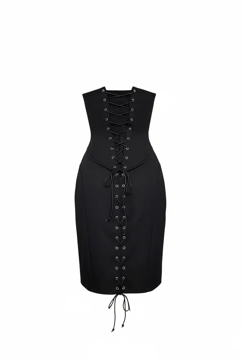 Velora Corset Lace Dress - Image 4