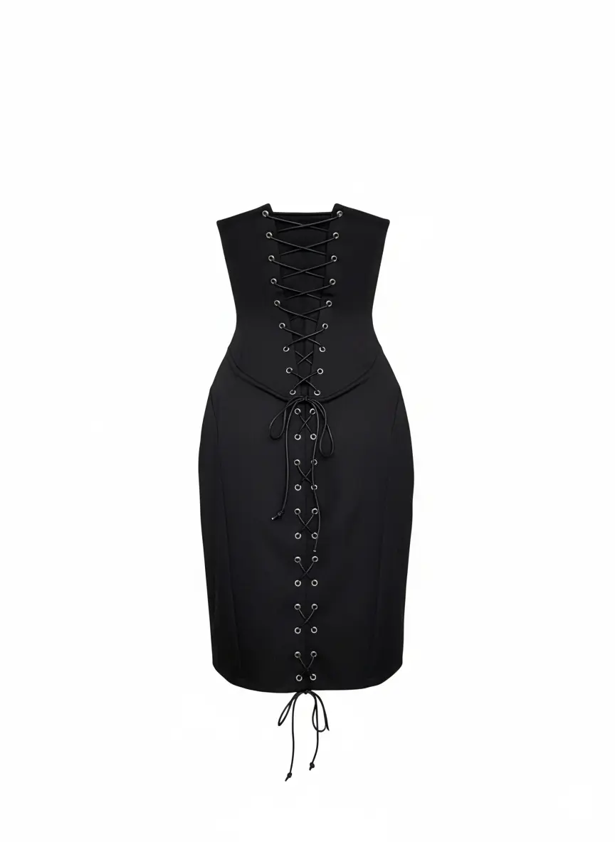 Velora Corset Lace Dress - Image 4