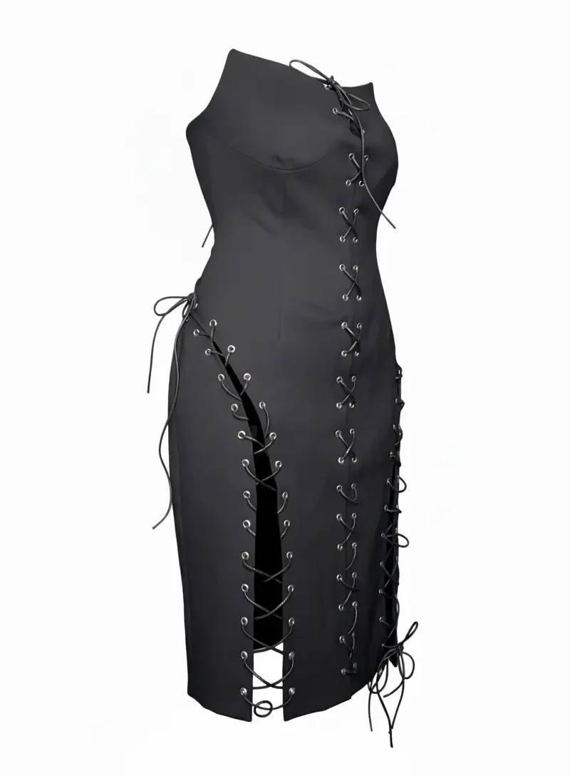 Velora Corset Lace Dress - Image 3