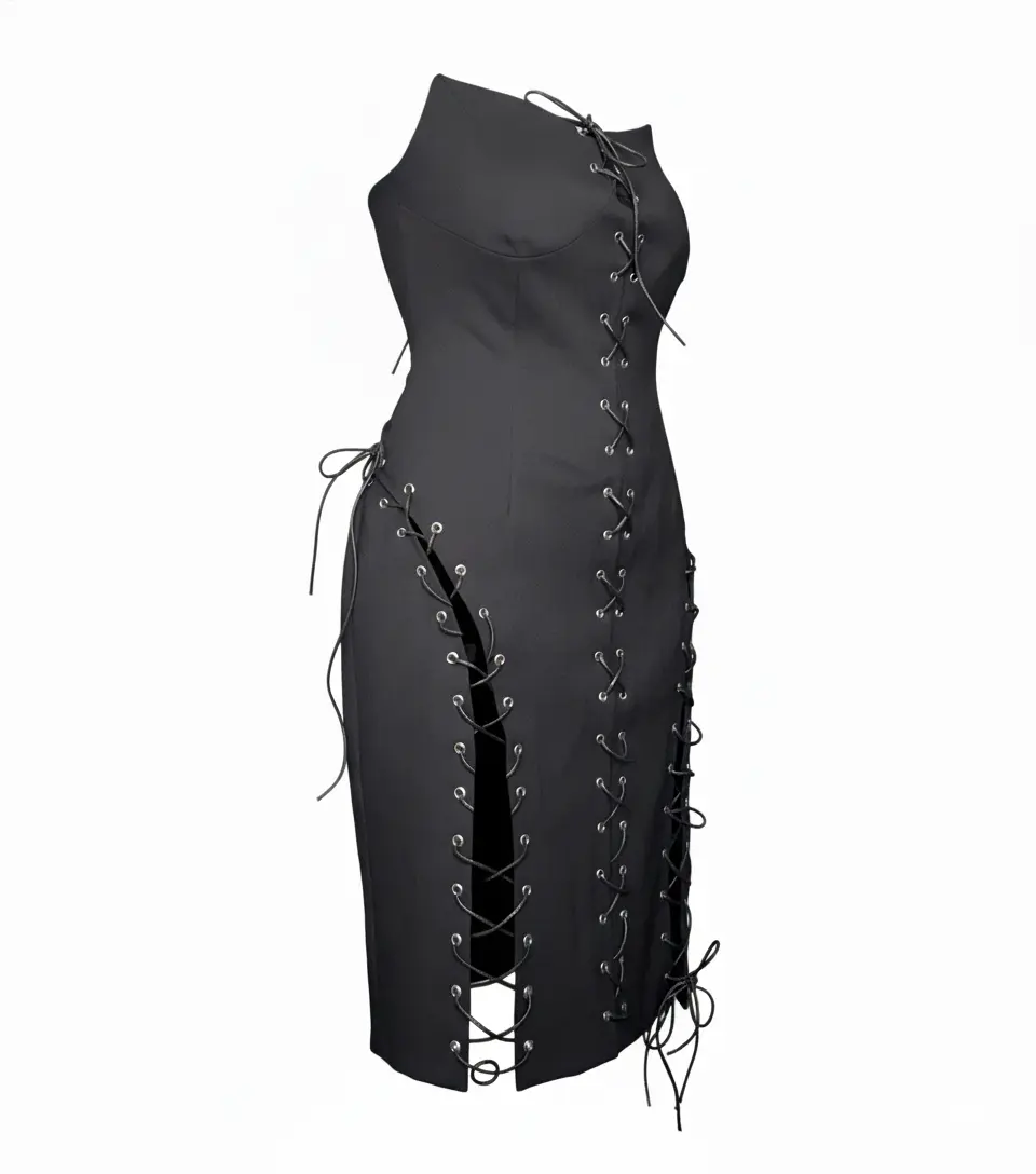 Velora Corset Lace Dress - Image 3
