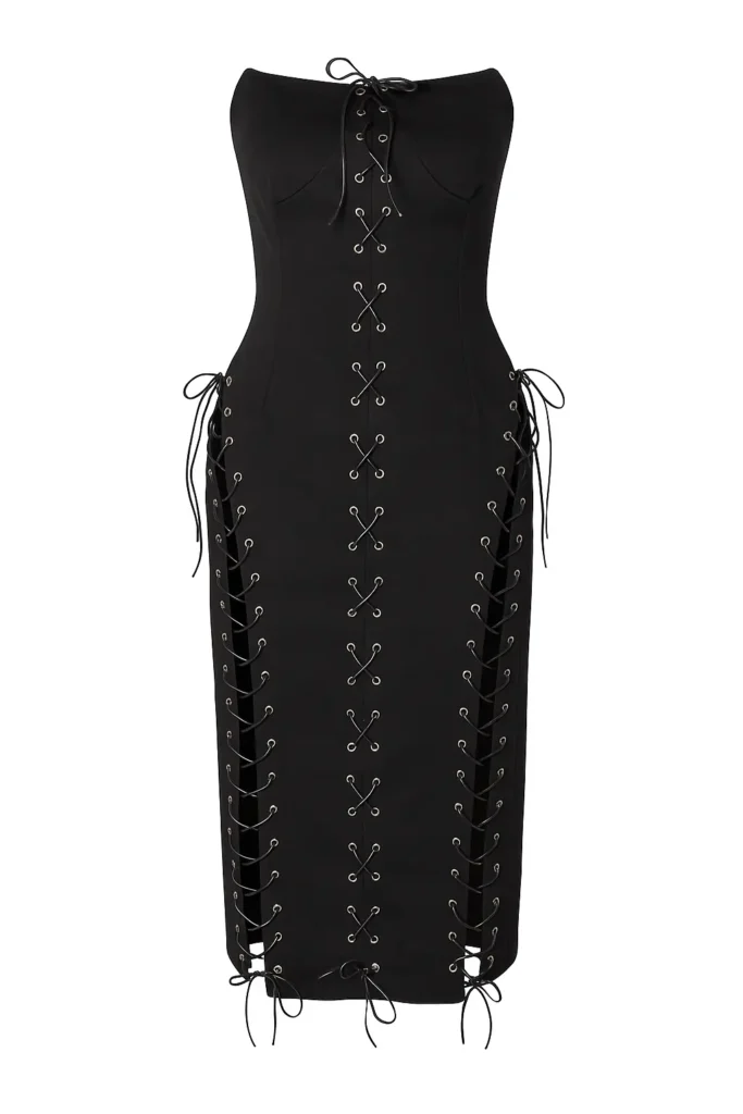Velora Corset Lace Dress