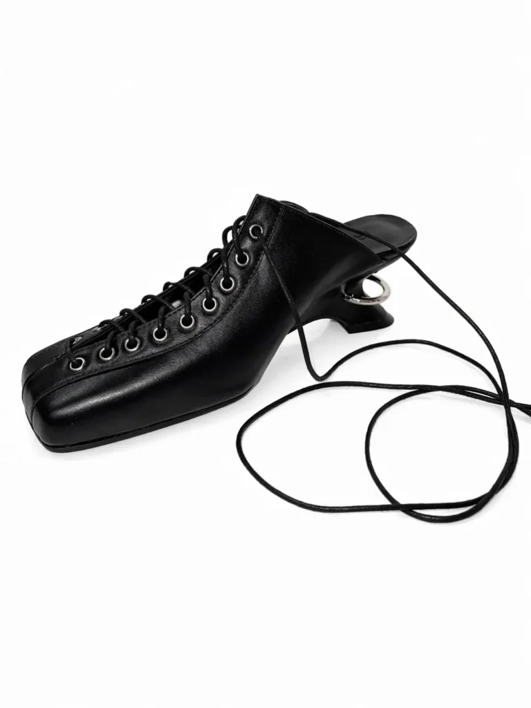 Silence Mule Lace — Tension