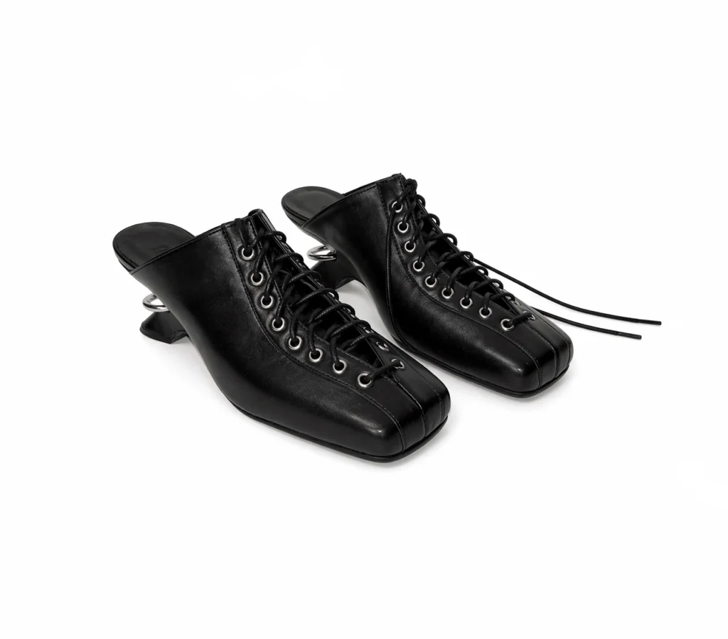 Silence Mule Lace — Tension