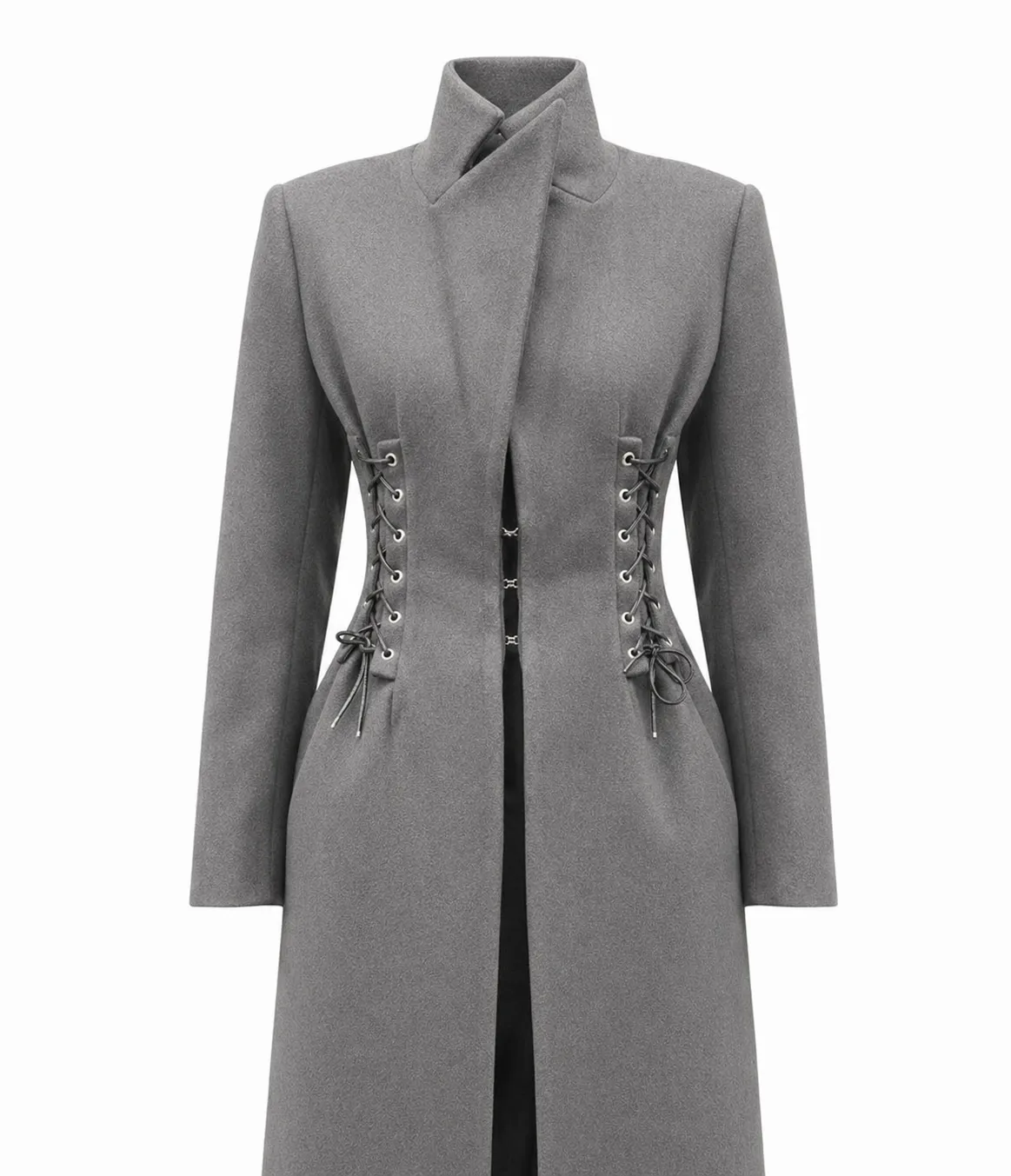 Nocturne Corset Coat in Cabardine - Image 2