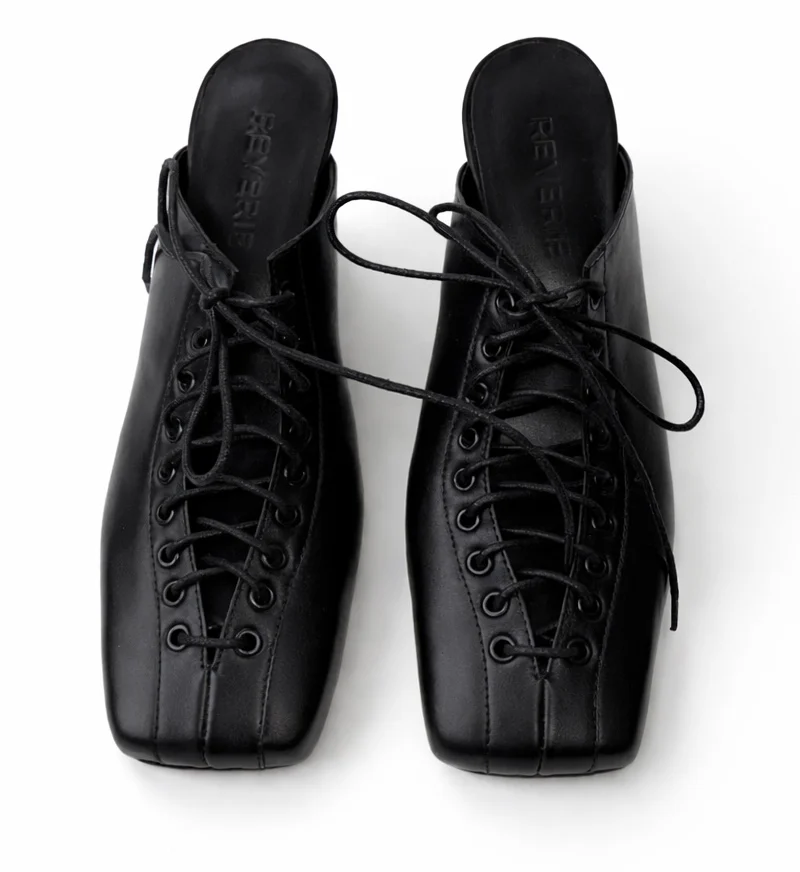 Silence Lace Mule - Image 2