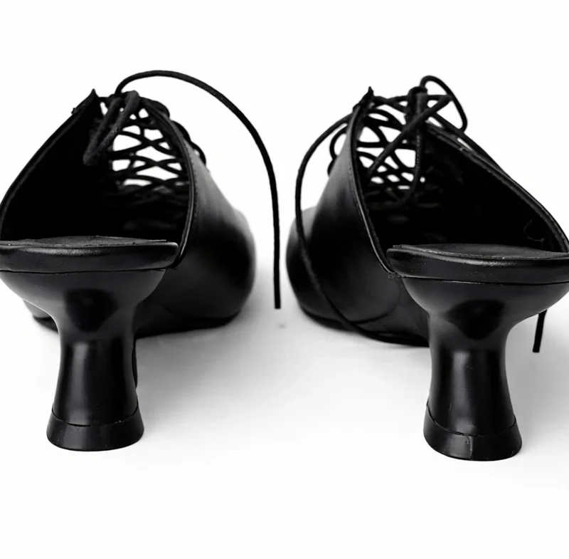 Silence Lace Mule - Image 3