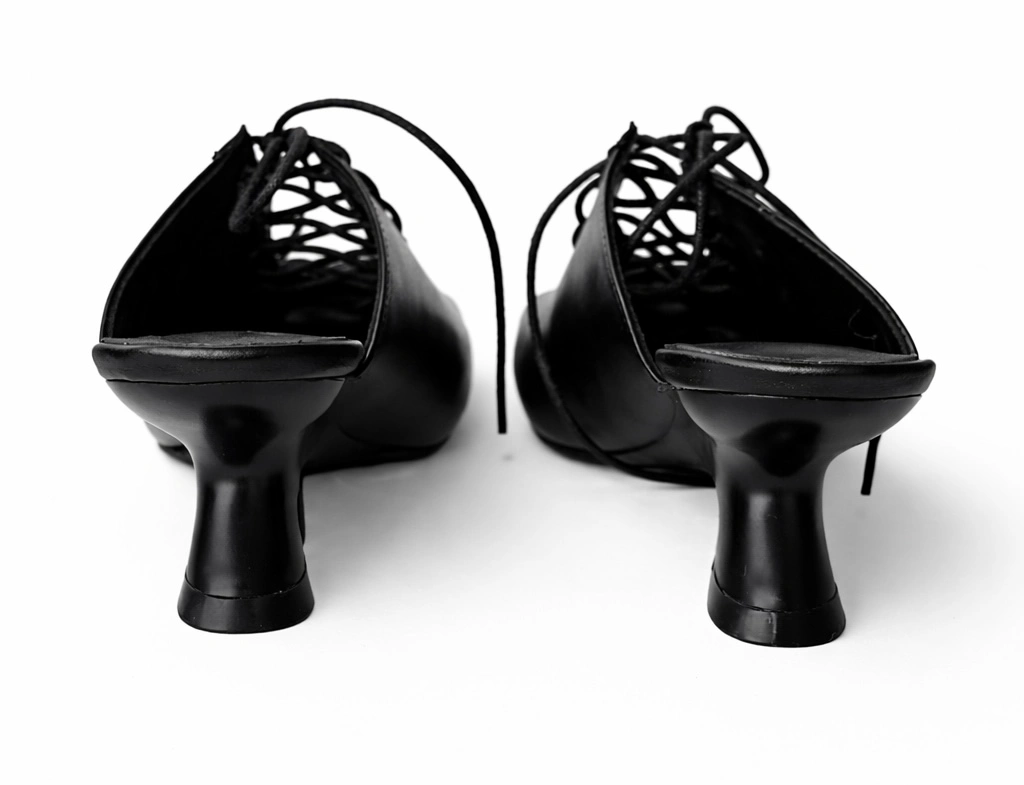 Silence Lace Mule