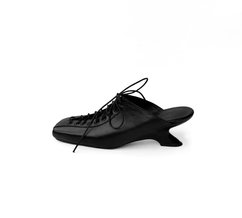 Silence Lace Mule