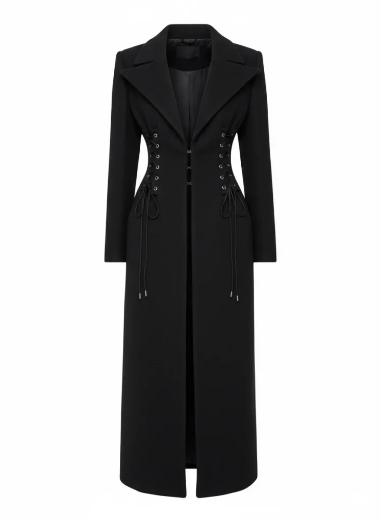 Nocturne Corset Coat in Wool