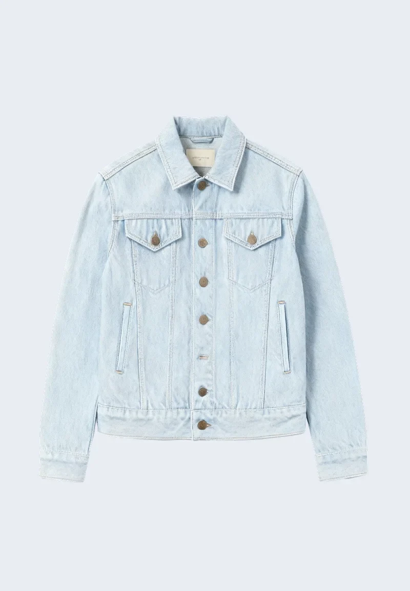 Denim Crop Jacket - Image 3