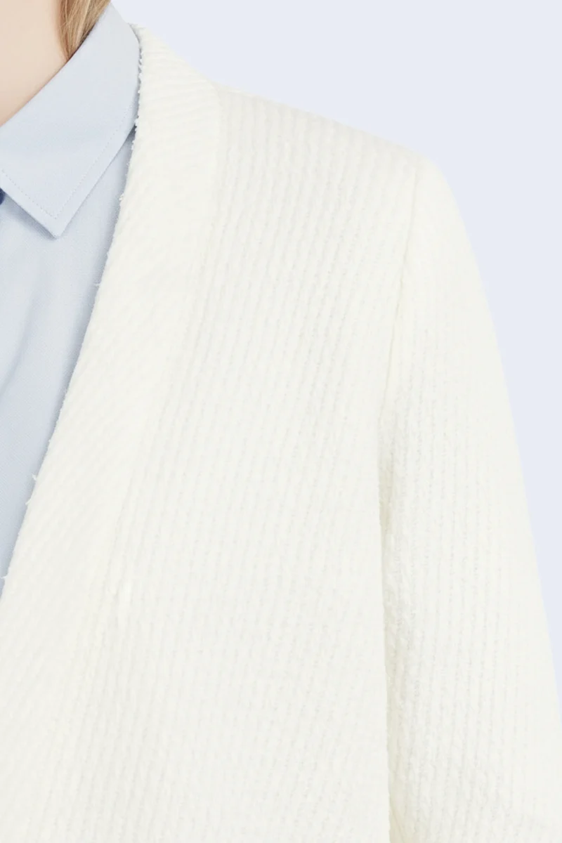 Cream Knit Cardigan - Image 2