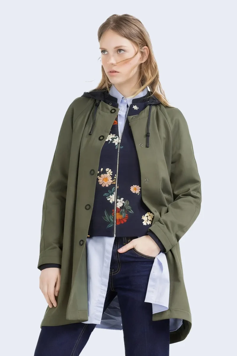 Olive Utility Jacket - Image 1