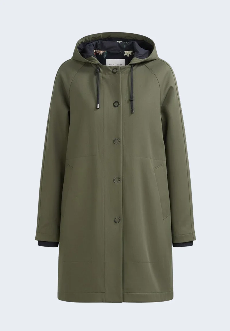 Olive Utility Jacket - Image 2