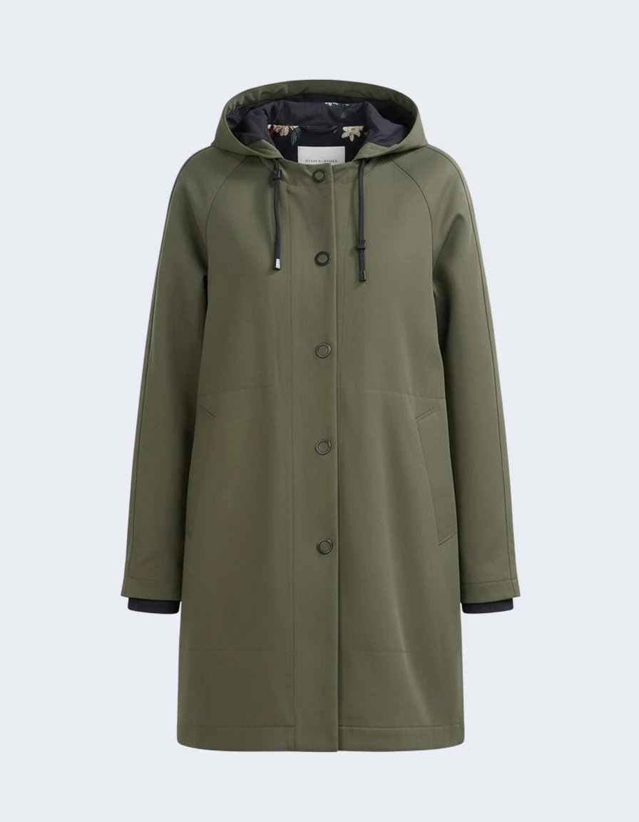 Olive Utility Jacket - Image 2